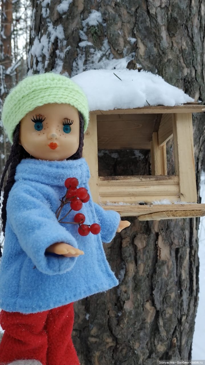 Первая прогулка Веты в сибирском лесу