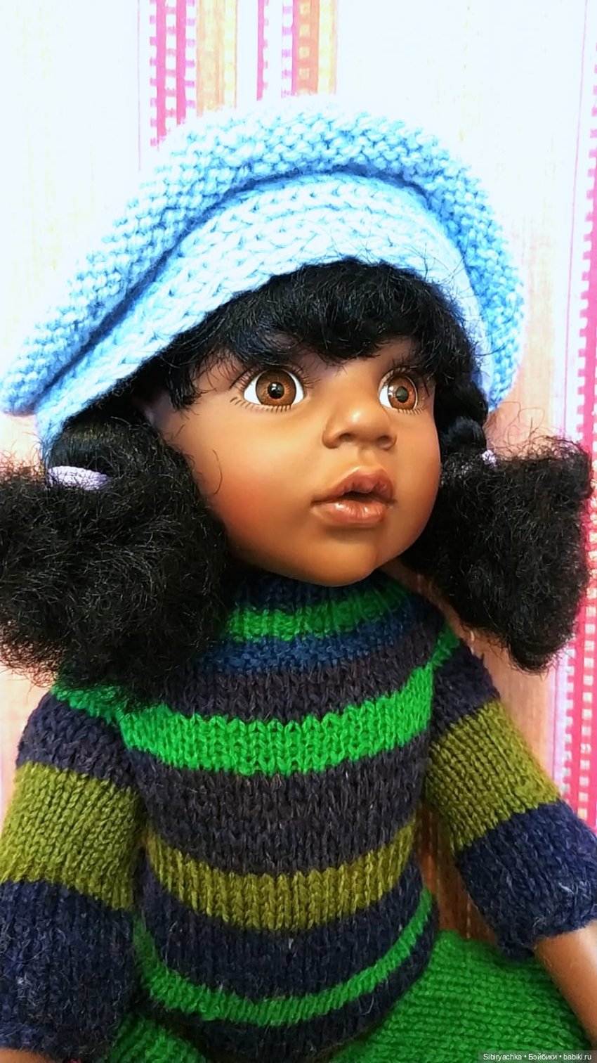 Вязаные наряды из посылки