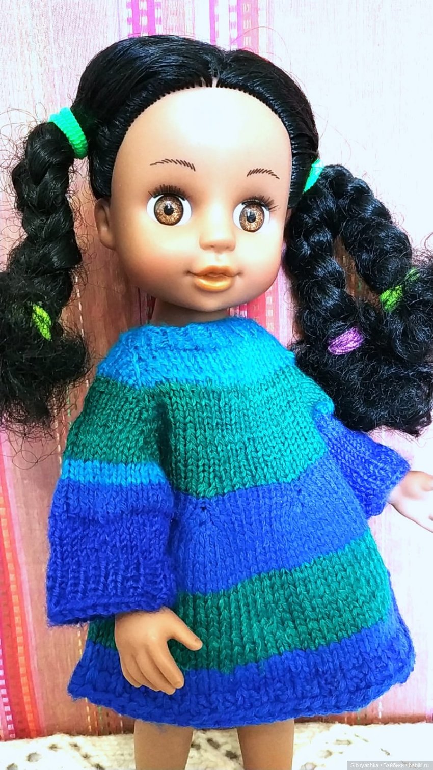 Вязаные наряды из посылки