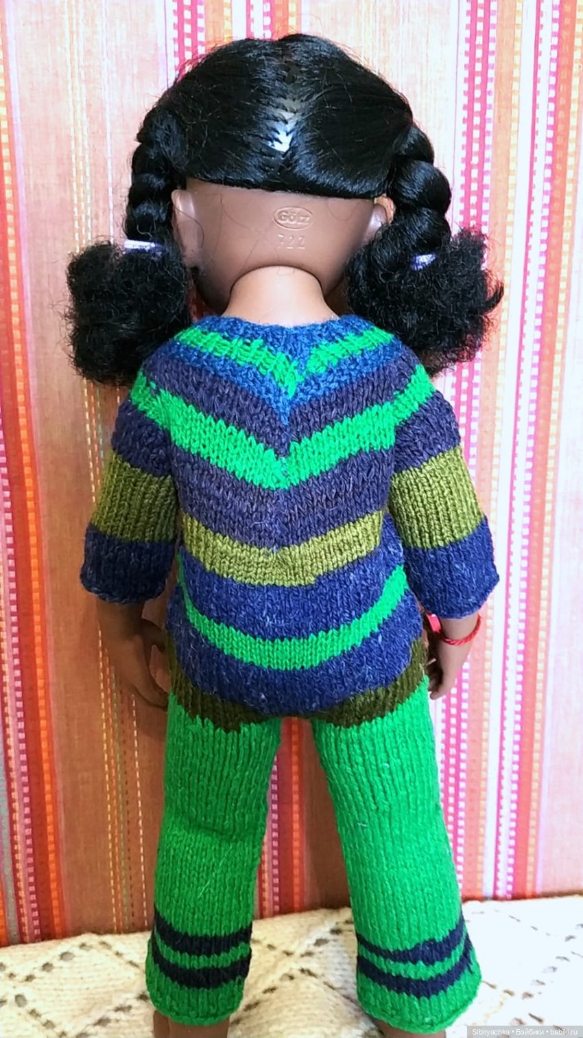 Вязаные наряды из посылки