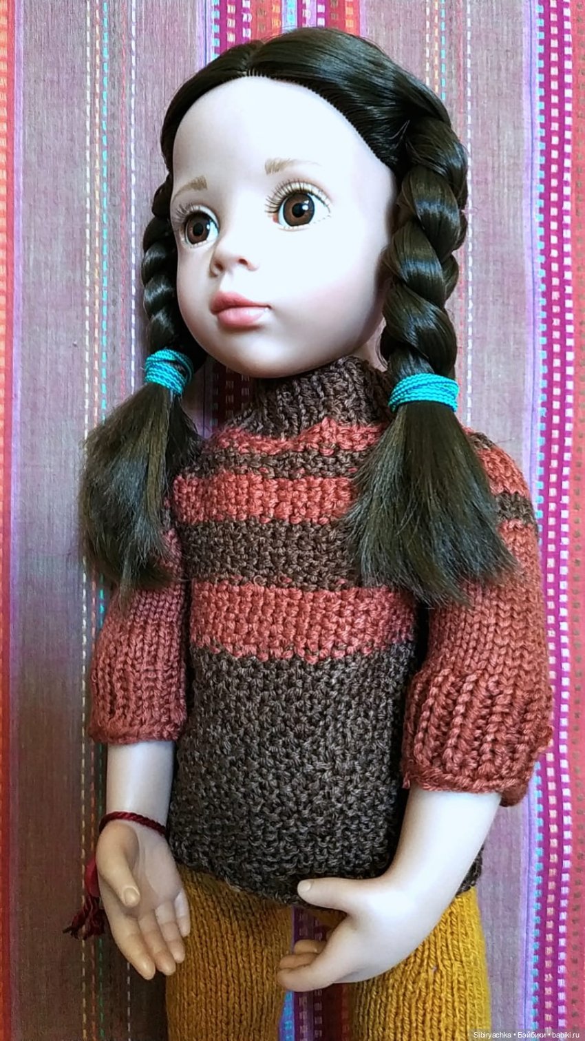 Вязаные наряды из посылки