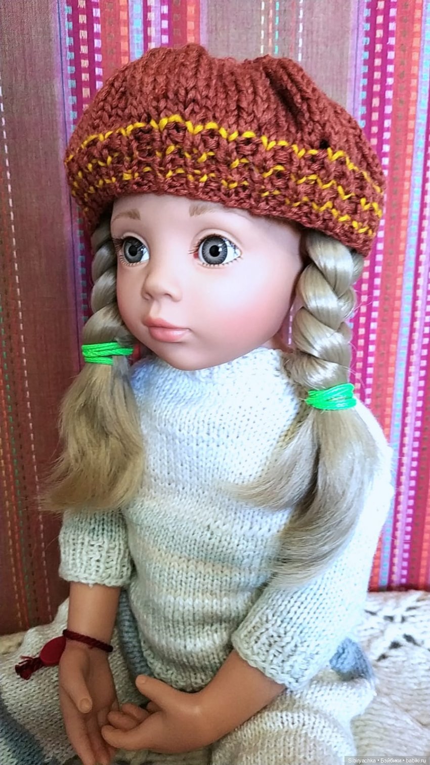 Вязаные наряды из посылки