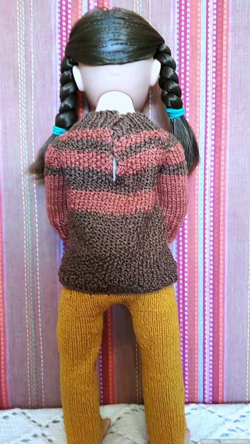 Вязаные наряды из посылки