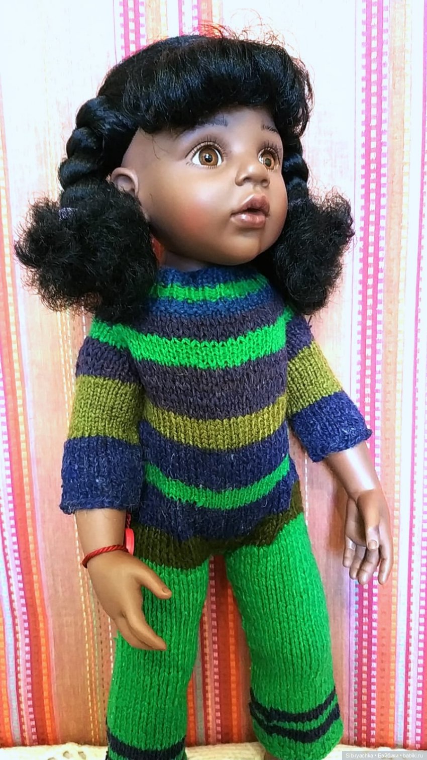 Вязаные наряды из посылки