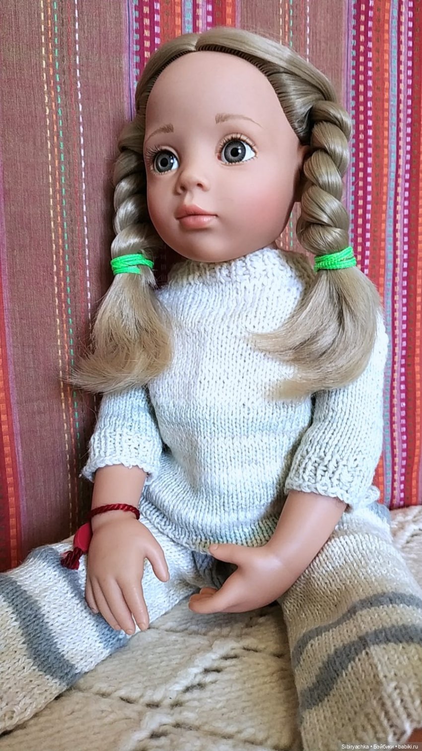 Вязаные наряды из посылки (фото 4)