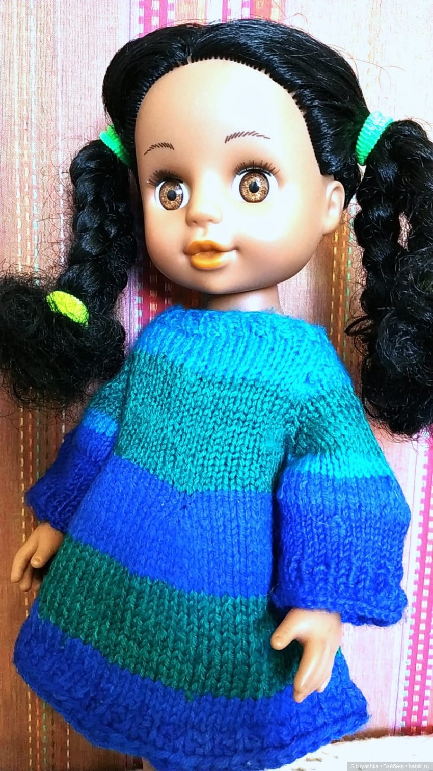 Вязаные наряды из посылки