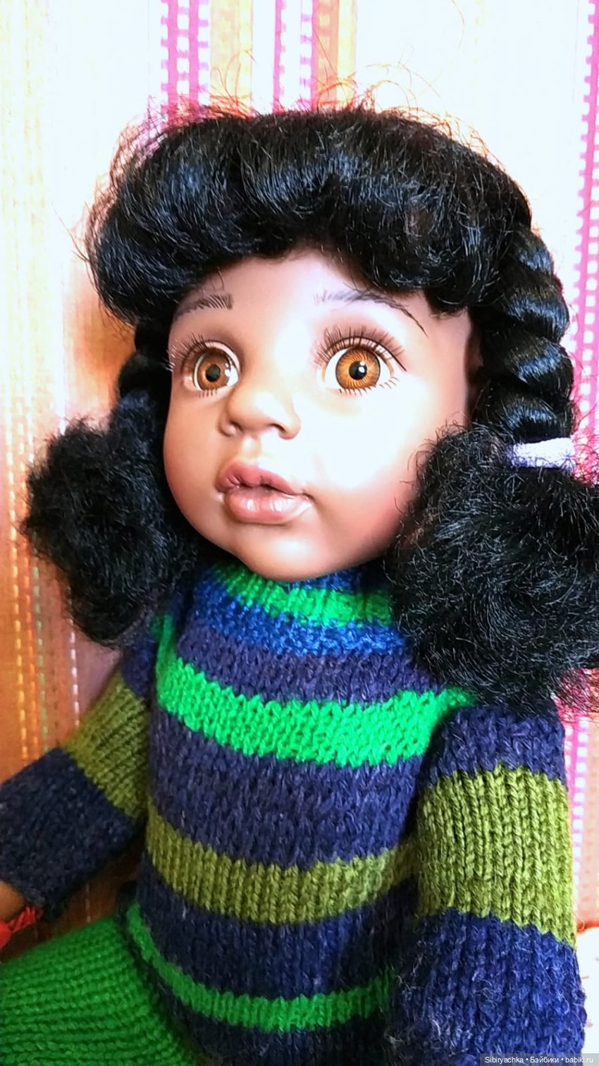 Вязаные наряды из посылки