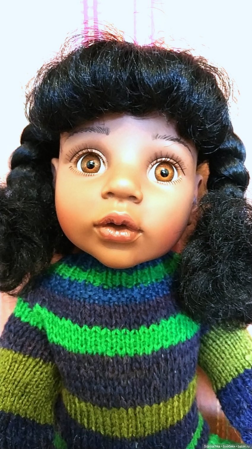 Вязаные наряды из посылки