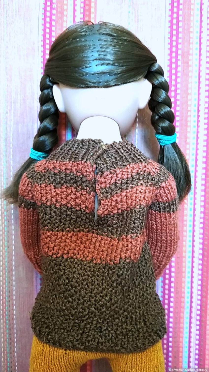 Вязаные наряды из посылки