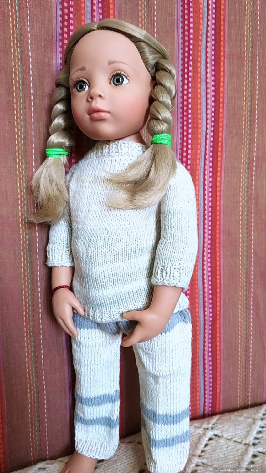 Вязаные наряды из посылки (фото 9)