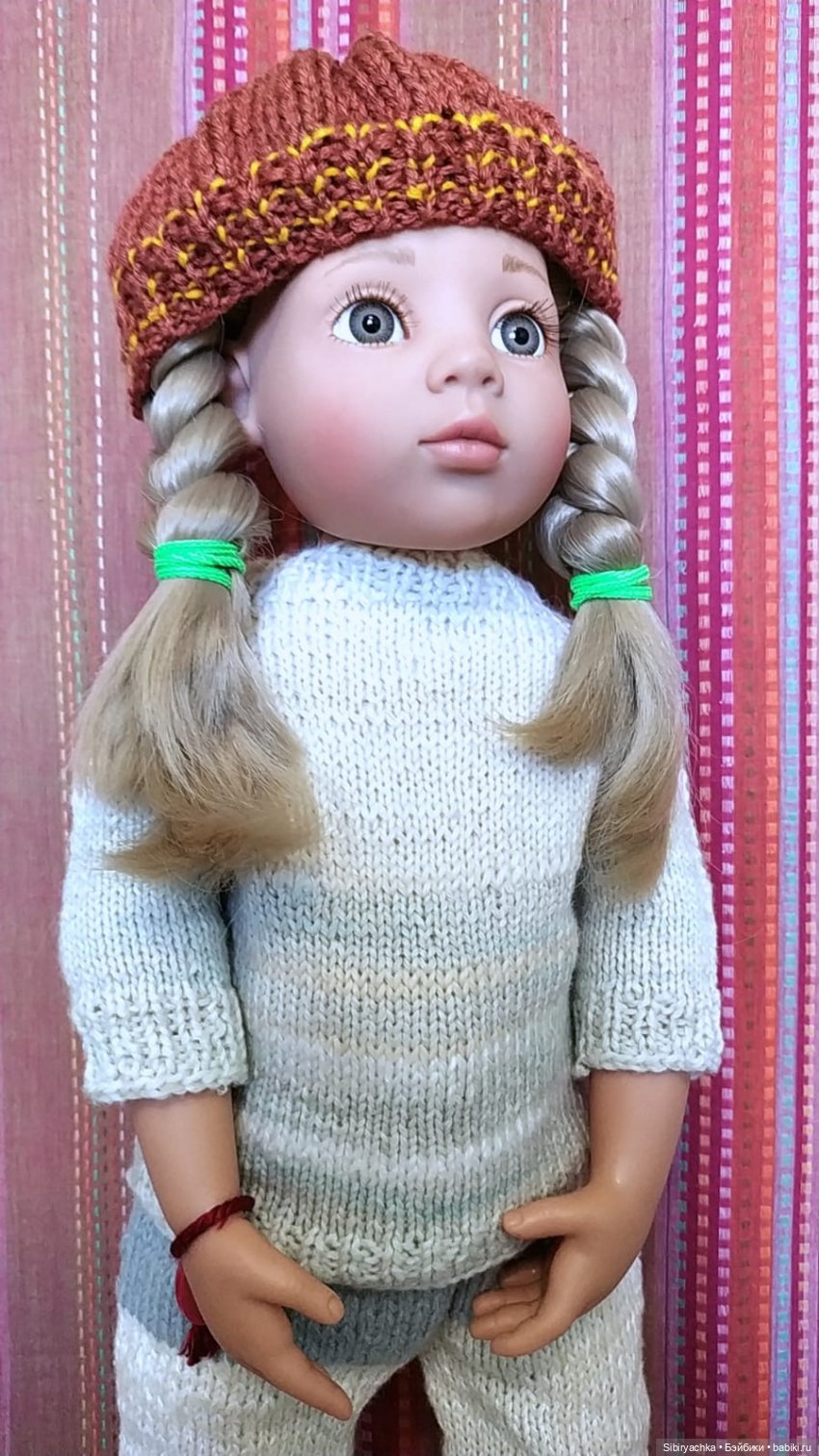 Вязаные наряды из посылки