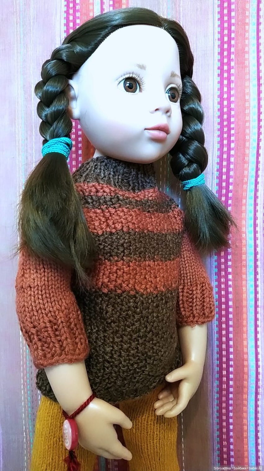 Вязаные наряды из посылки