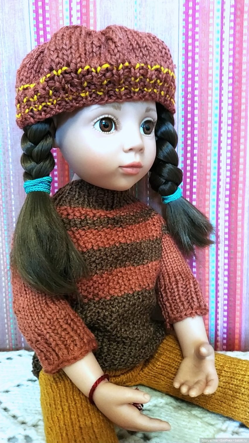 Вязаные наряды из посылки