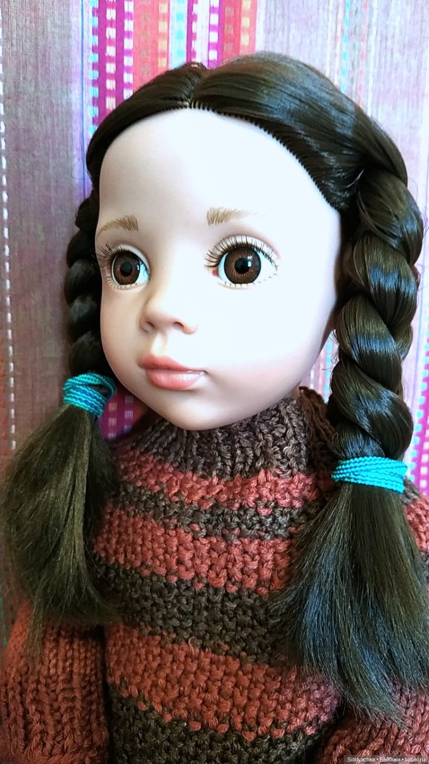 Вязаные наряды из посылки