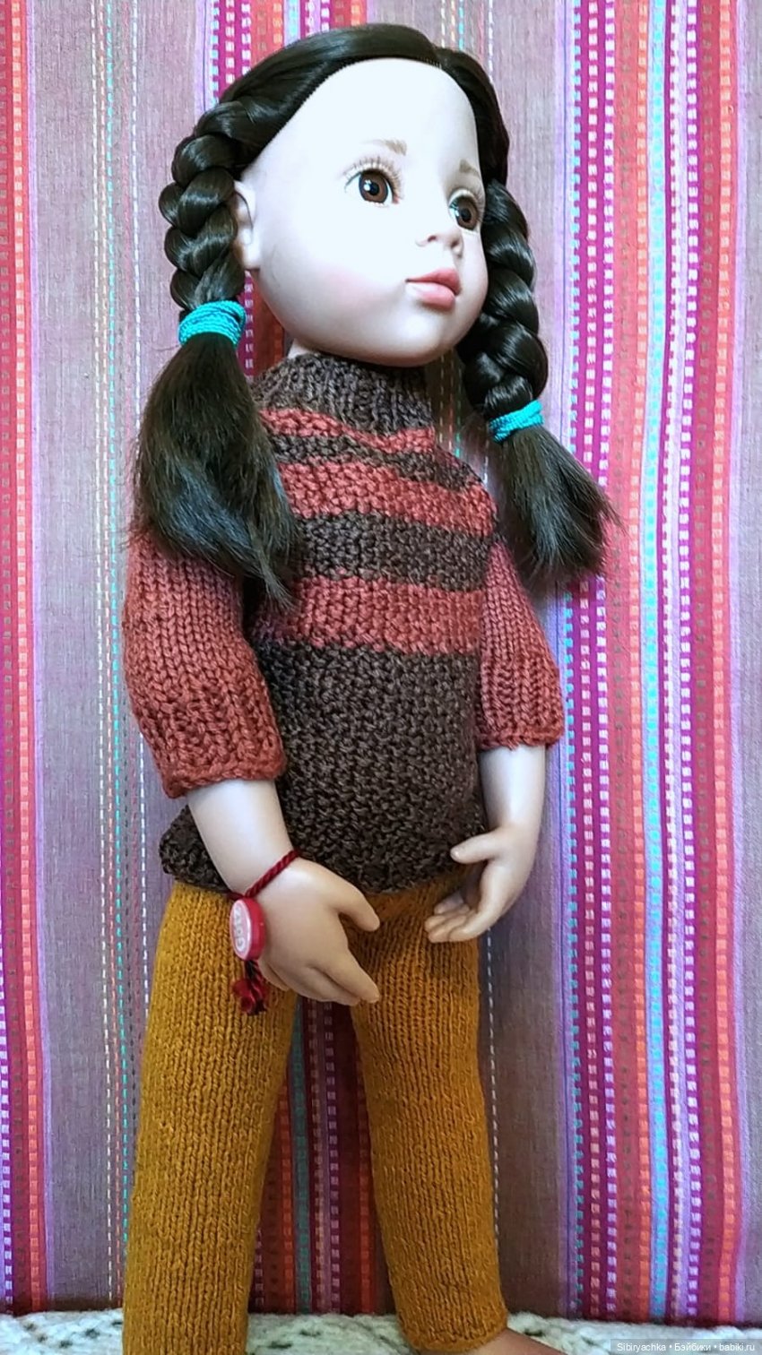 Вязаные наряды из посылки