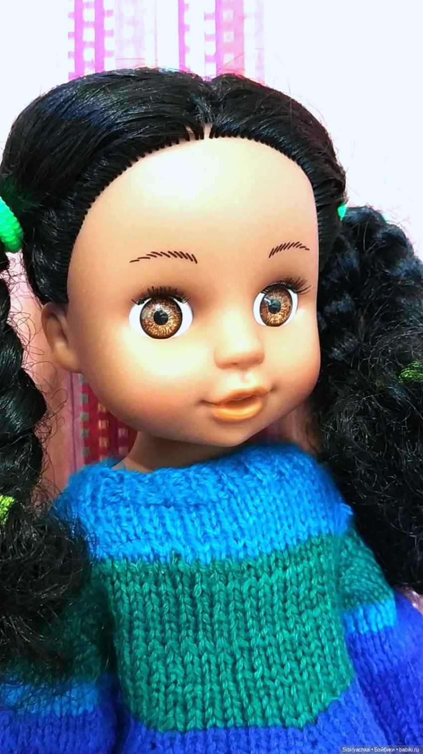 Вязаные наряды из посылки