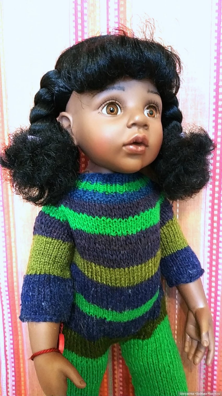 Вязаные наряды из посылки