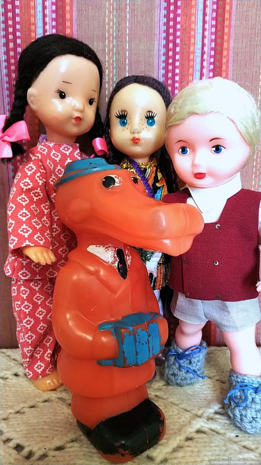 Юри, Вета и Юляшка встретились с игрушками своего детства