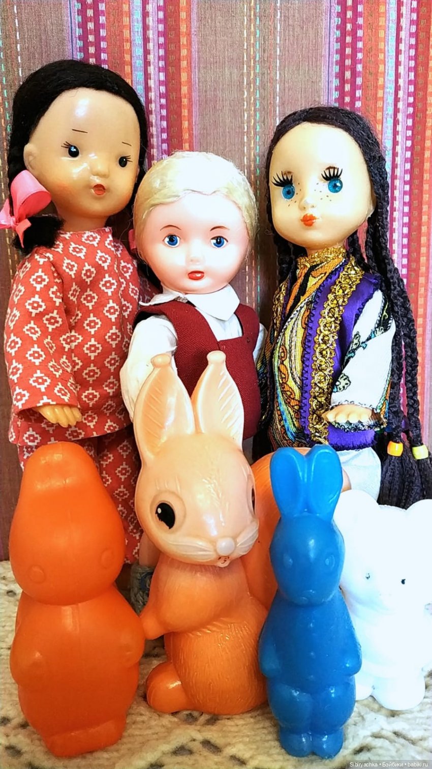 Юри, Вета и Юляшка встретились с игрушками своего детства