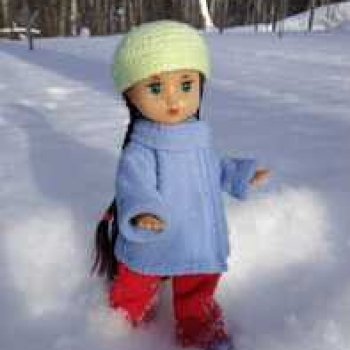 Прогулка Веты в сибирском лесу.