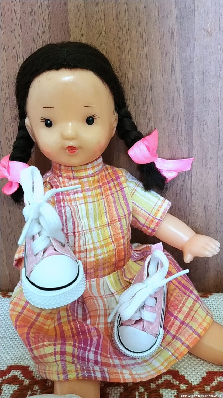 Новое платье Юляшки — Советские винтажные куклы (СССР): Ленигрушка