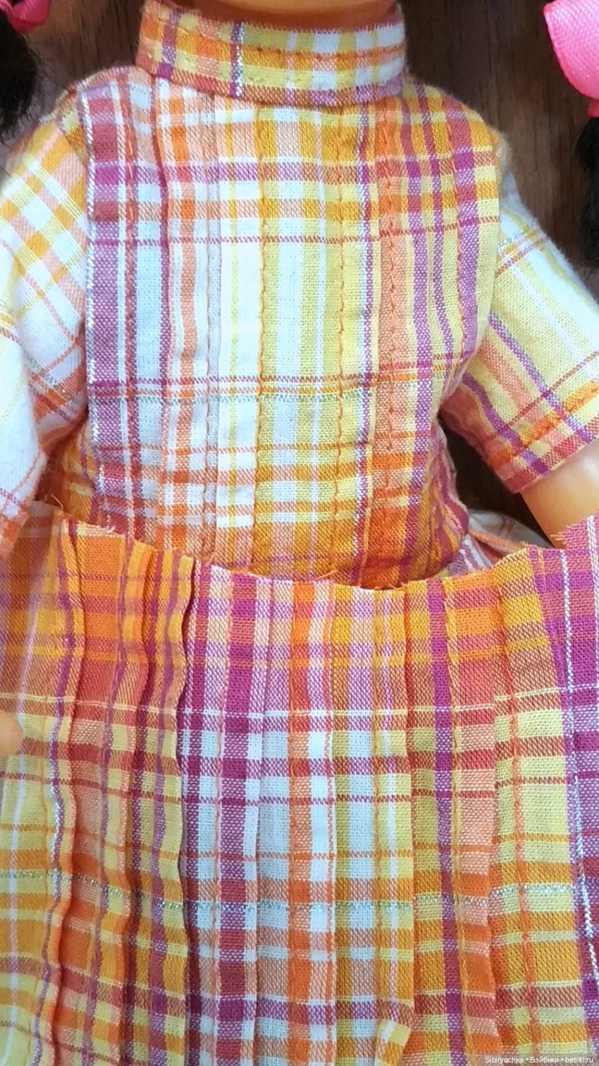 Новое платье Юляшки — Советские винтажные куклы (СССР): Ленигрушка