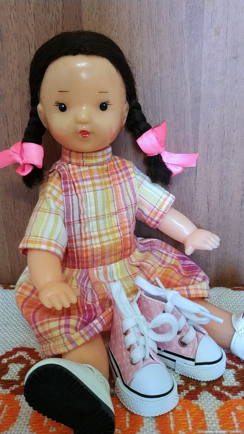 Новое платье Юляшки — Советские винтажные куклы (СССР): Ленигрушка