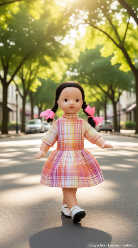 Новое платье Юляшки — Советские винтажные куклы (СССР): Ленигрушка