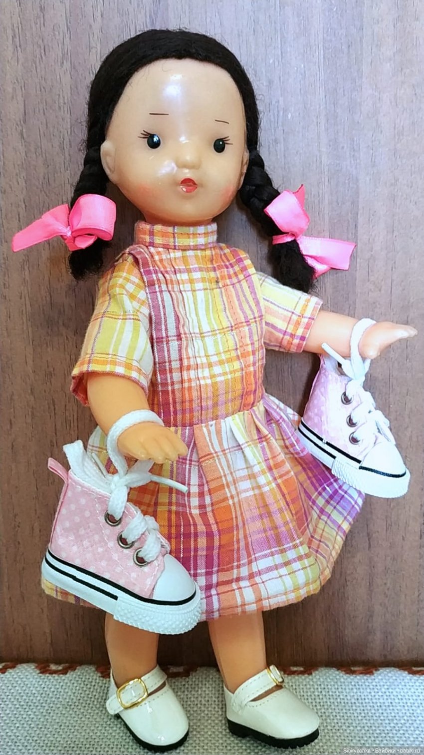 Новое платье Юляшки — Советские винтажные куклы (СССР): Ленигрушка