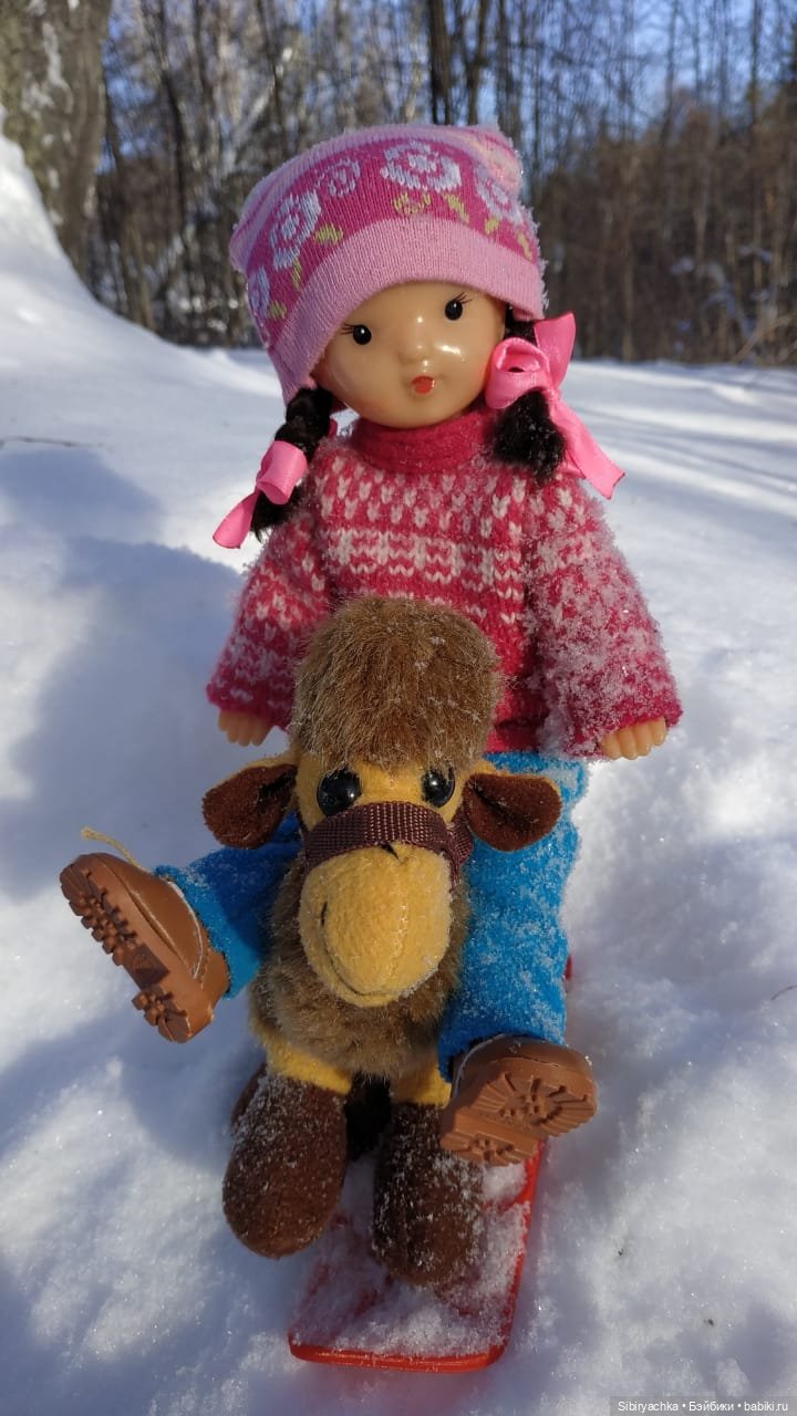 Юляшка,Том и сноуборд — Советские винтажные куклы (СССР): Ленигрушка