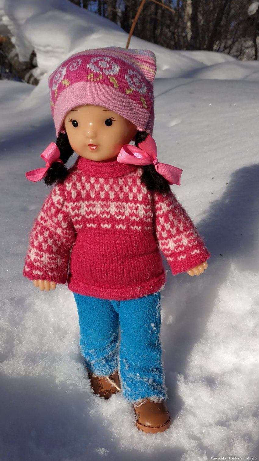 Юляшка,Том и сноуборд — Советские винтажные куклы (СССР): Ленигрушка (фото 8)