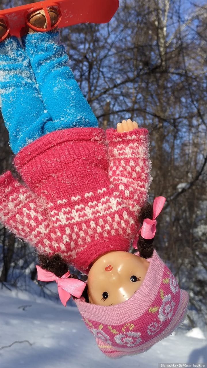 Юляшка,Том и сноуборд — Советские винтажные куклы (СССР): Ленигрушка
