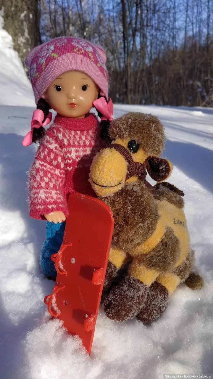 Юляшка,Том и сноуборд — Советские винтажные куклы (СССР): Ленигрушка