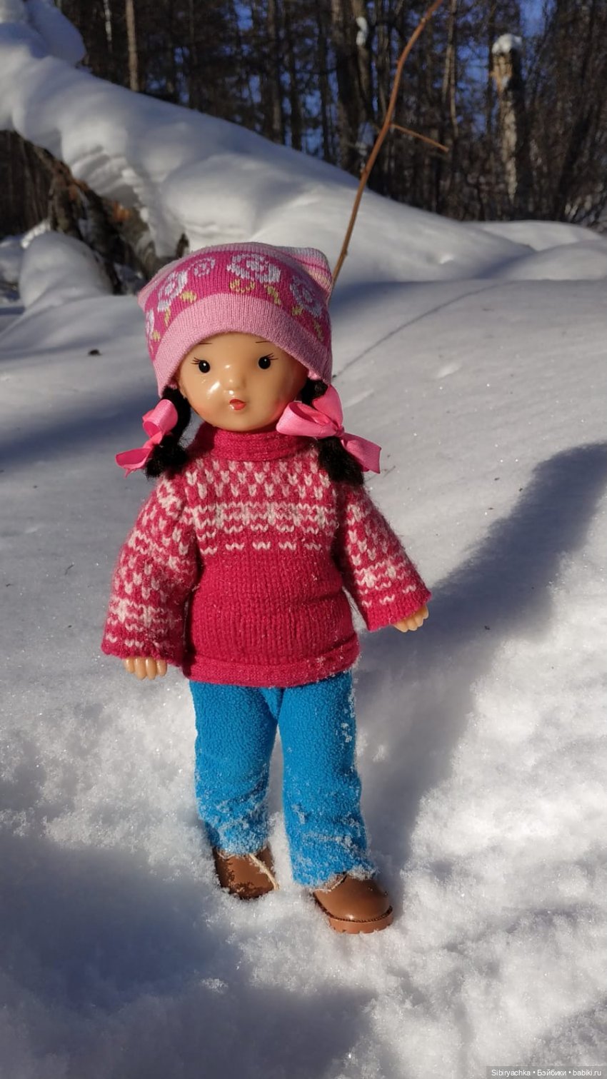 Юляшка,Том и сноуборд — Советские винтажные куклы (СССР): Ленигрушка (фото 7)