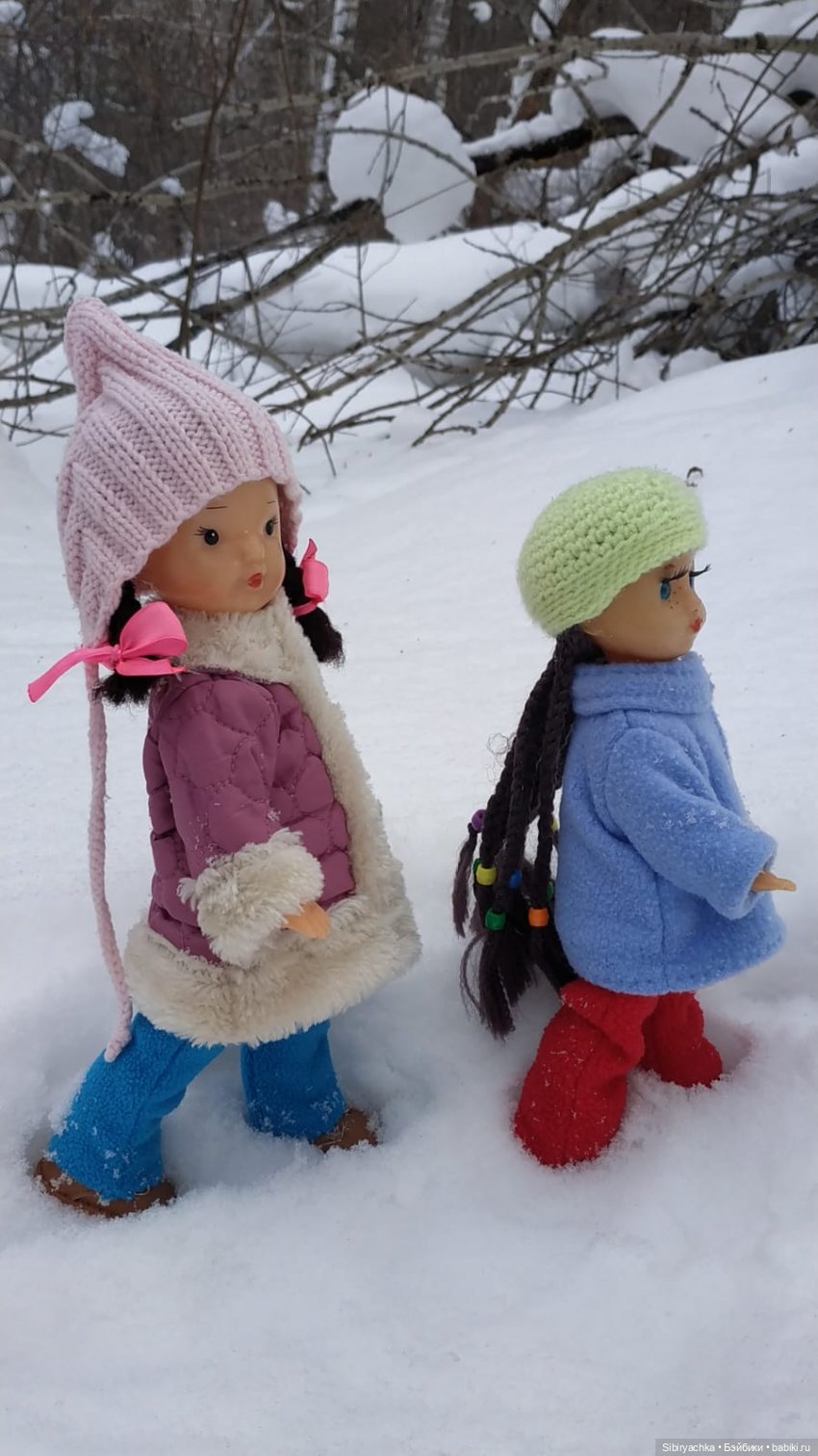 Прогулка Юляшки и Веты в любимом лесу (фото 9)