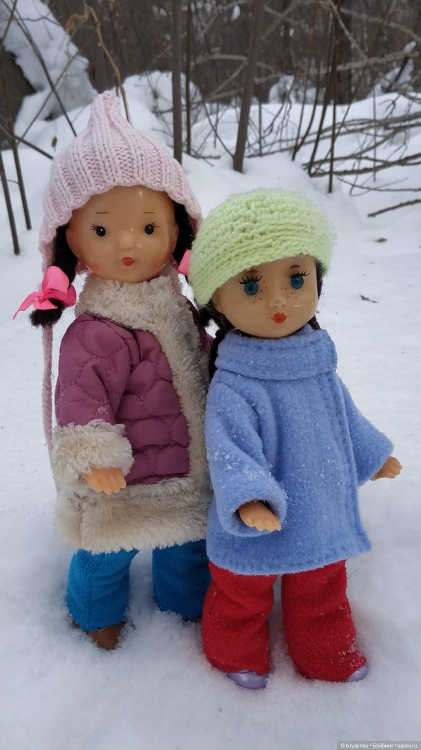 Прогулка Юляшки и Веты в любимом лесу (фото 8)