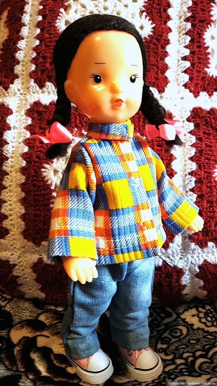 В гостях у мамы — Советские винтажные куклы (СССР): Ленигрушка (фото 10)