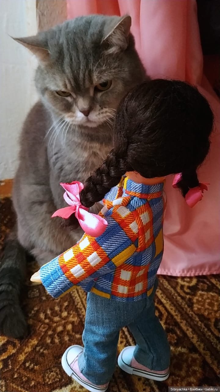 В гостях у мамы — Советские винтажные куклы (СССР): Ленигрушка (фото 9)