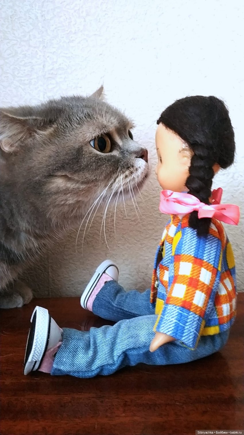 В гостях у мамы — Советские винтажные куклы (СССР): Ленигрушка (фото 7)