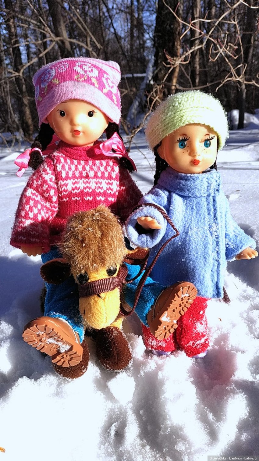 Юляшка, Вета и Том гуляют в лесу. Часть II (фото 7)