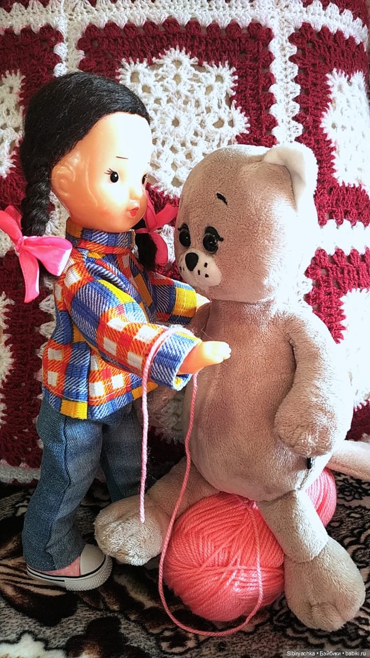 В гости к маме с Юляшкой и Сеней