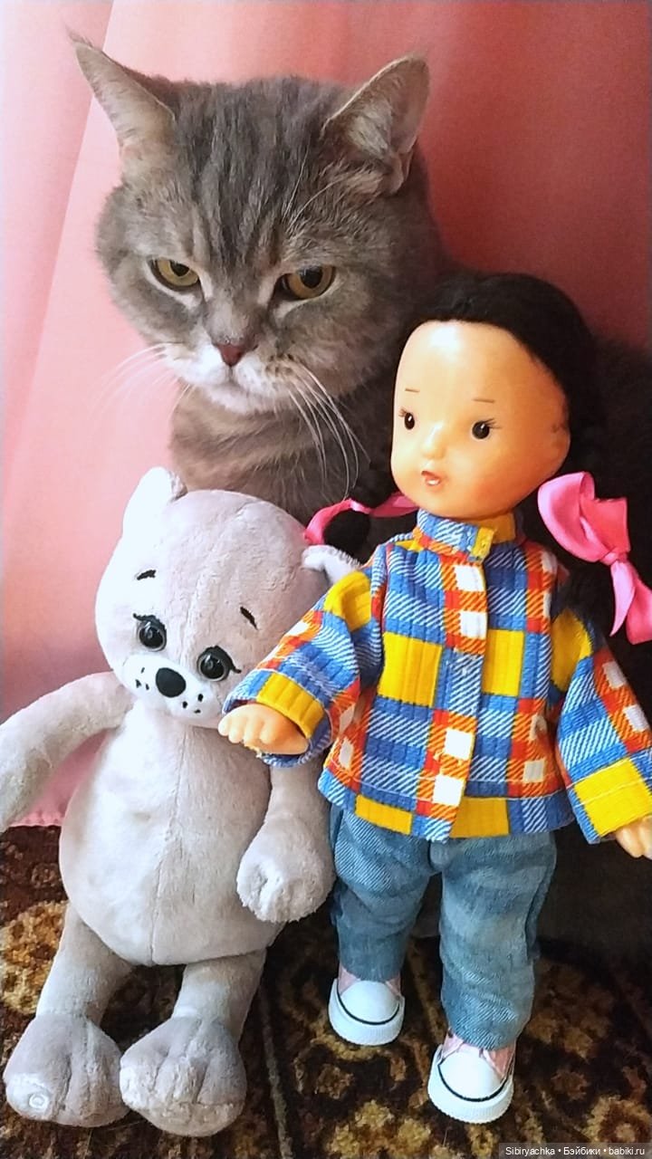 В гости к маме с Юляшкой и Сеней