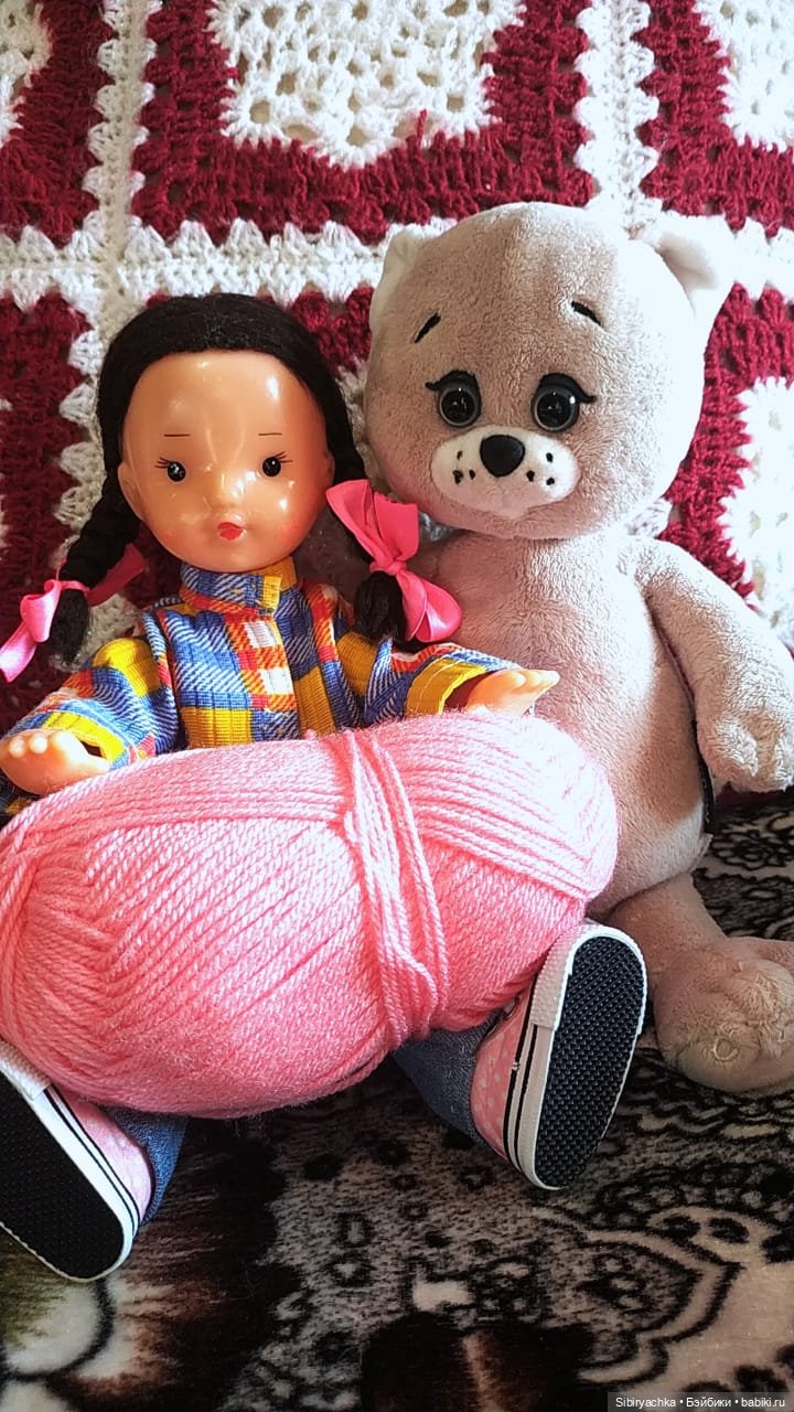 В гости к маме с Юляшкой и Сеней