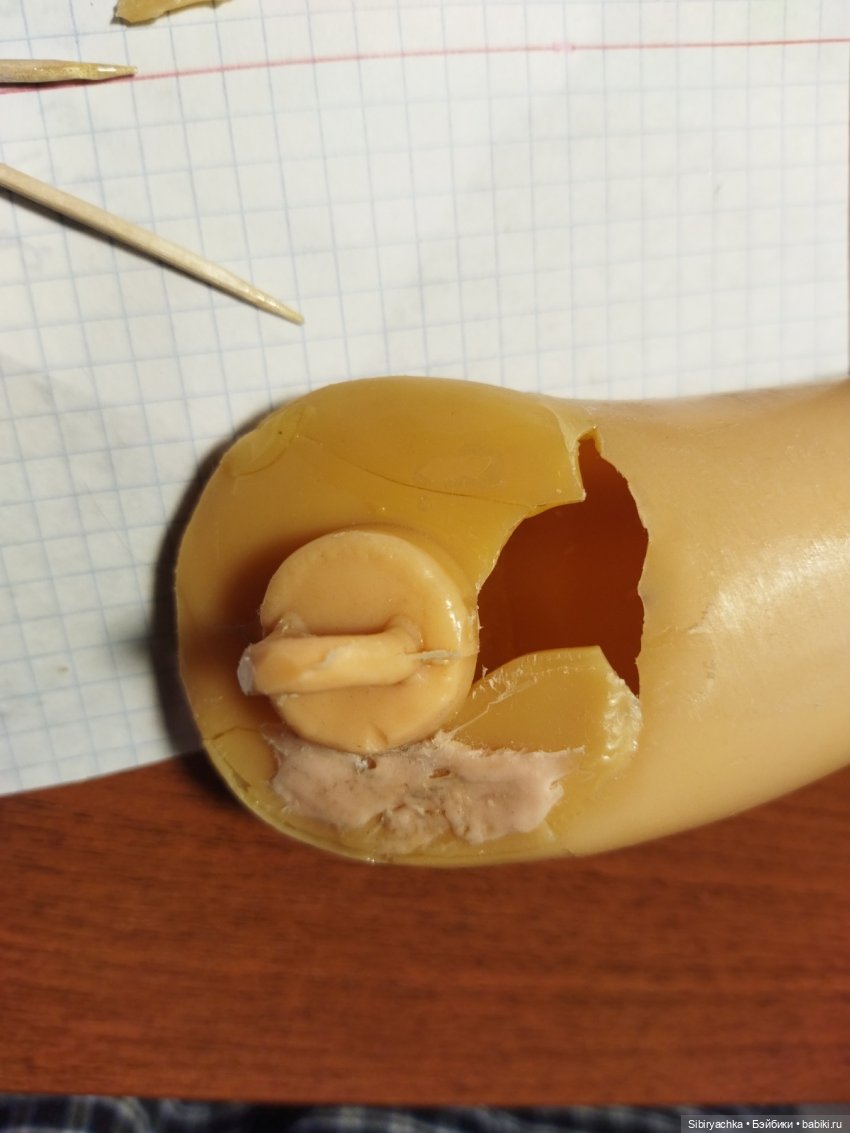 Возвращение старой куклы к счастливой жизни