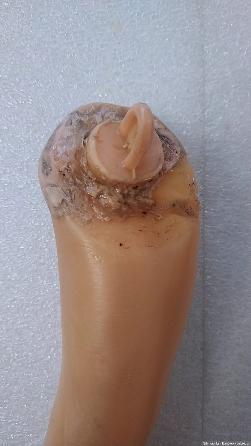 Возвращение старой куклы к счастливой жизни