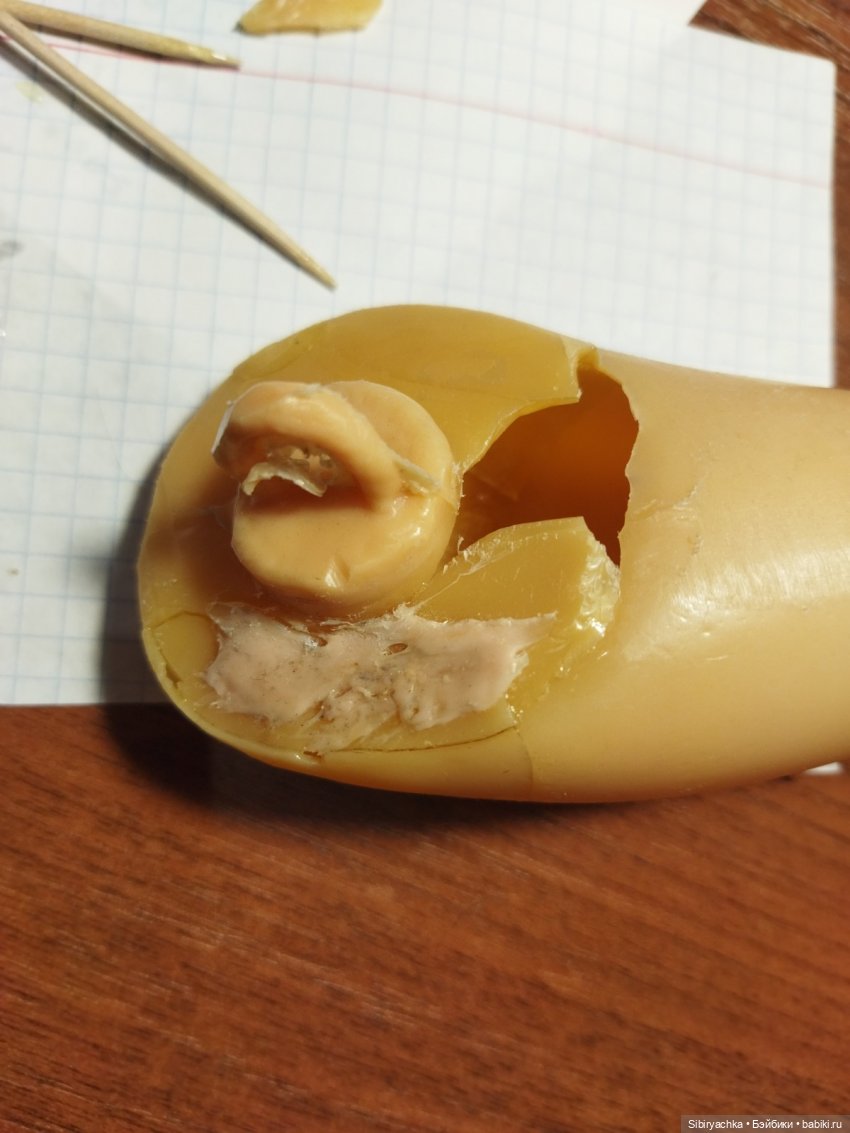Возвращение старой куклы к счастливой жизни