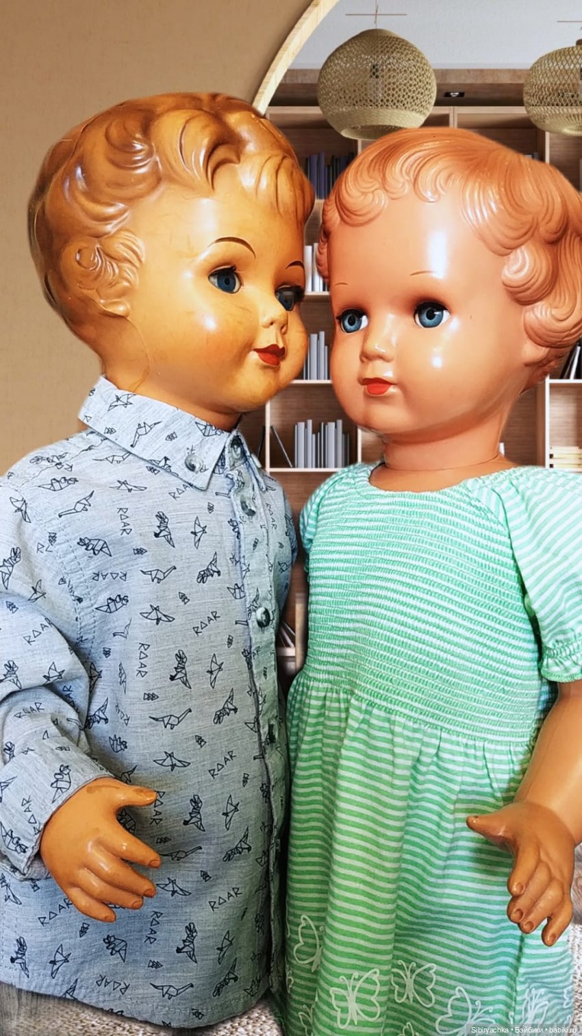Гриша знакомится с Тасей — Куклы Schildkrot (Шильдкрет): современные