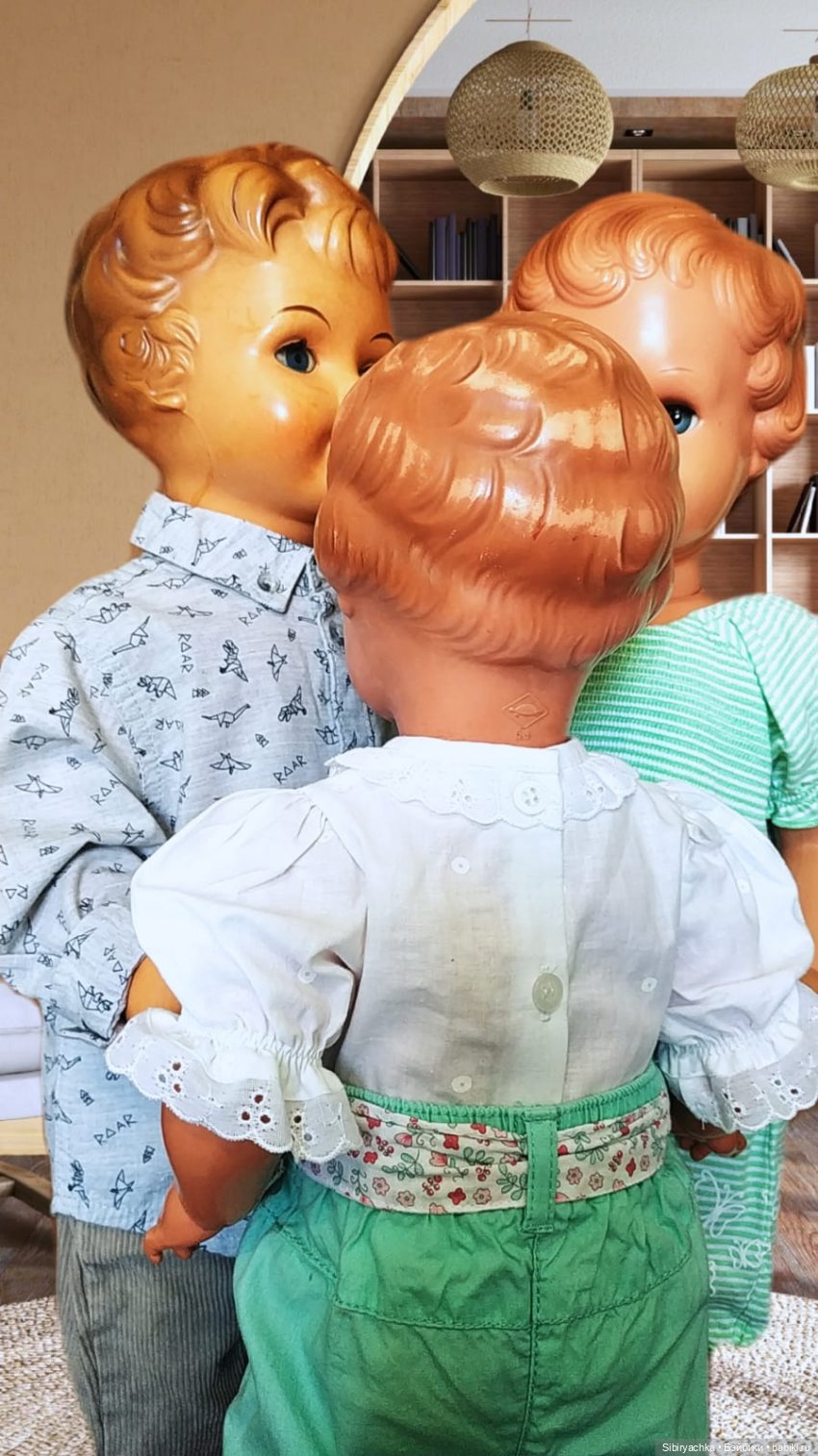 Гриша знакомится с Тасей — Куклы Schildkrot (Шильдкрет): современные