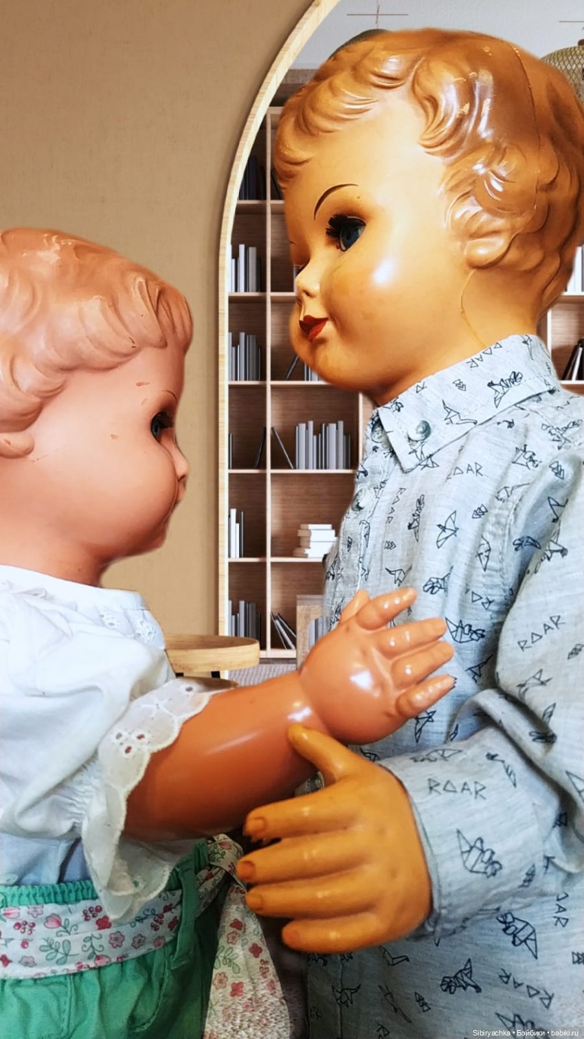 Гриша знакомится с Тасей — Куклы Schildkrot (Шильдкрет): современные