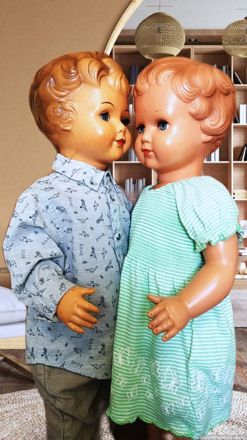 Гриша знакомится с Тасей — Куклы Schildkrot (Шильдкрет): современные